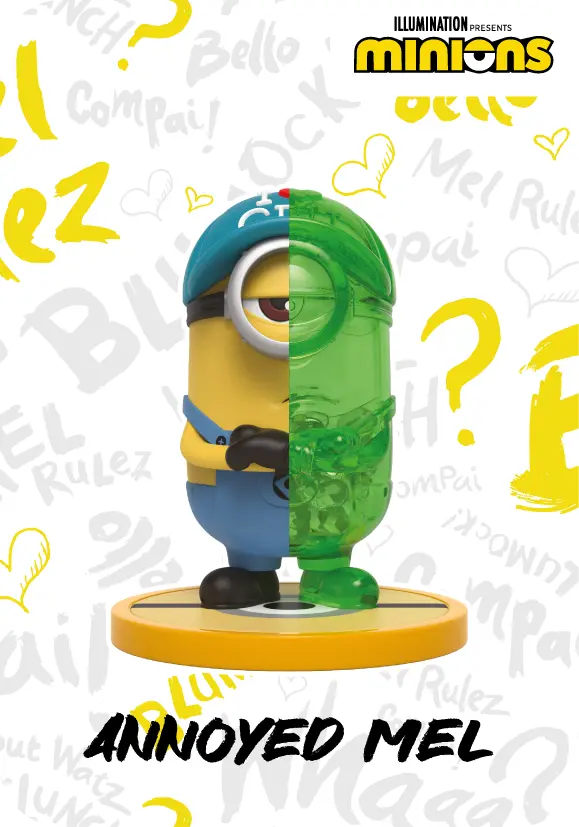 Kandy Minions Emonions Series Blind Box - Mighty Jaxx Designer Toy Collectible