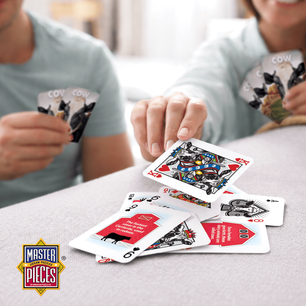 Cow Playing Cards - 54 Card Deck