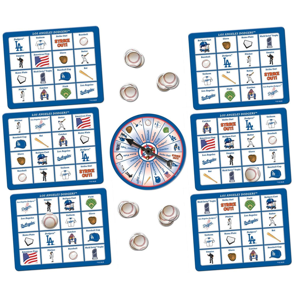 Los Angeles Dodgers Bingo Game (ONLINE ORDER ONLY)