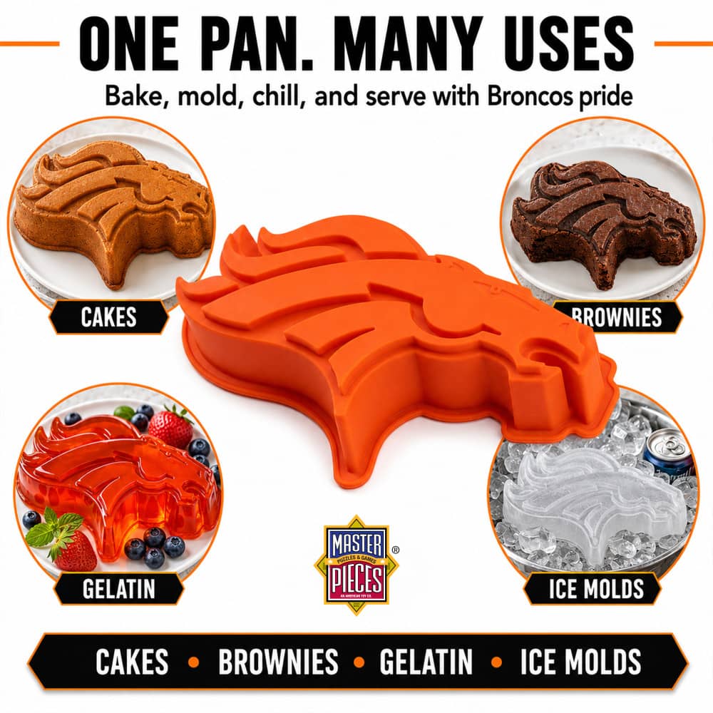 Denver Broncos Cake Pan