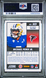Graded 2024 Panini Score Michael Penix Jr #323 Rookie RC Football Card PSA 10 Gem Mint (ONLINE ORDER ONLY)