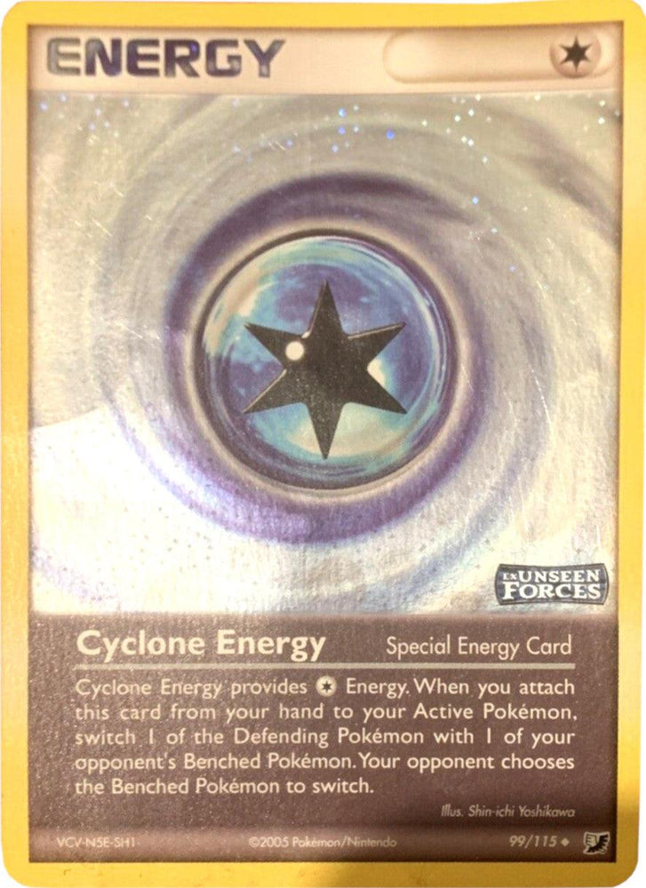 Cyclone Energy (99/115) (Stamped) [EX: Unseen Forces] (Online Only)
