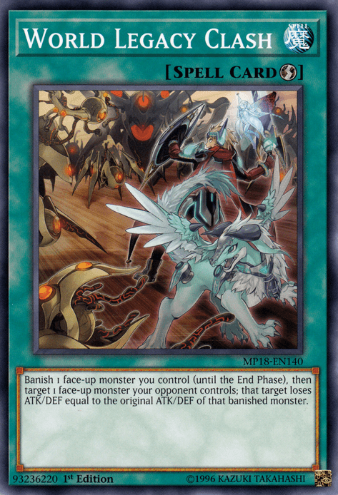 World Legacy Clash [MP18-EN140] Common (ONLINE ORDER ONLY)