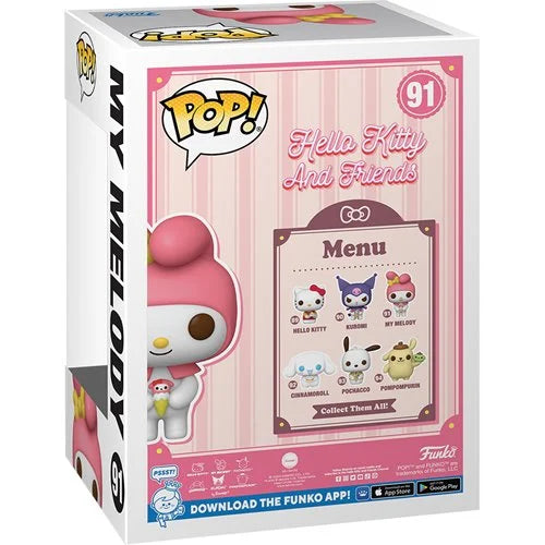 Hello Kitty and Friends My Melody with Dessert Funko Pop! Vinyl Figure #91 (ONLINE ORDER ONLY)