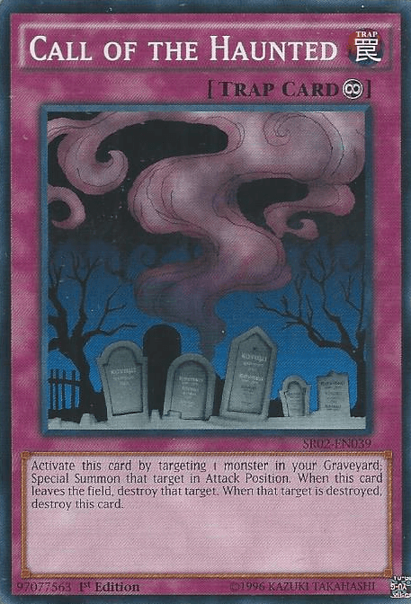 Call of the Haunted [SR02-EN039] Common (ONLINE ORDER ONLY)