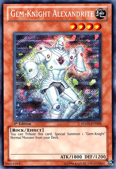 Gem-Knight Alexandrite [HA05-EN004] Secret Rare (ONLINE ORDER ONLY)