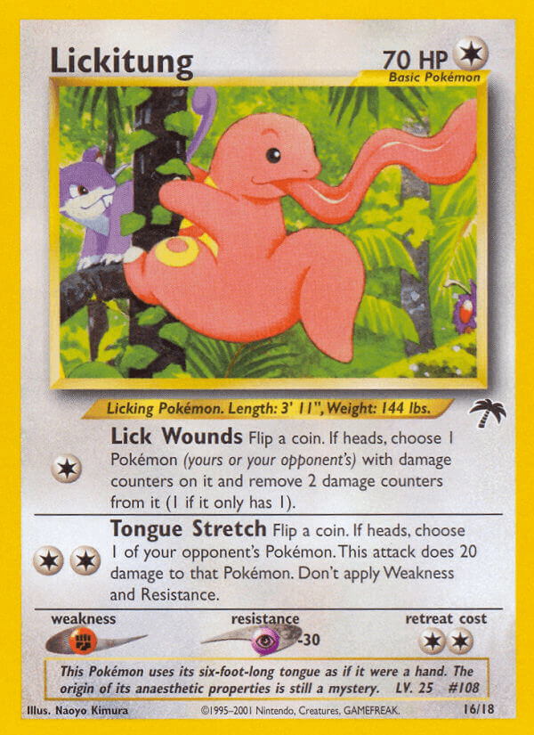 Lickitung (16/18) [Southern Islands] (Online Only)