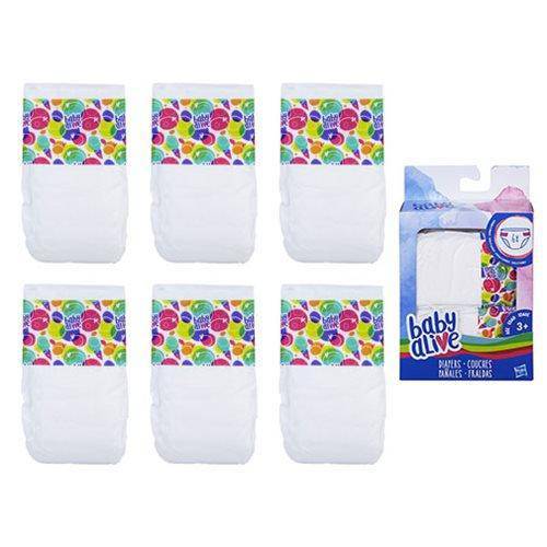Baby Alive Diapers Refill Pack - 6 Count (ONLINE ORDER ONLY)