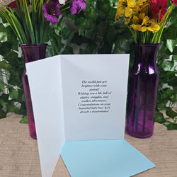 Cute New Baby Boy Card (ONLINE ORDER ONLY)