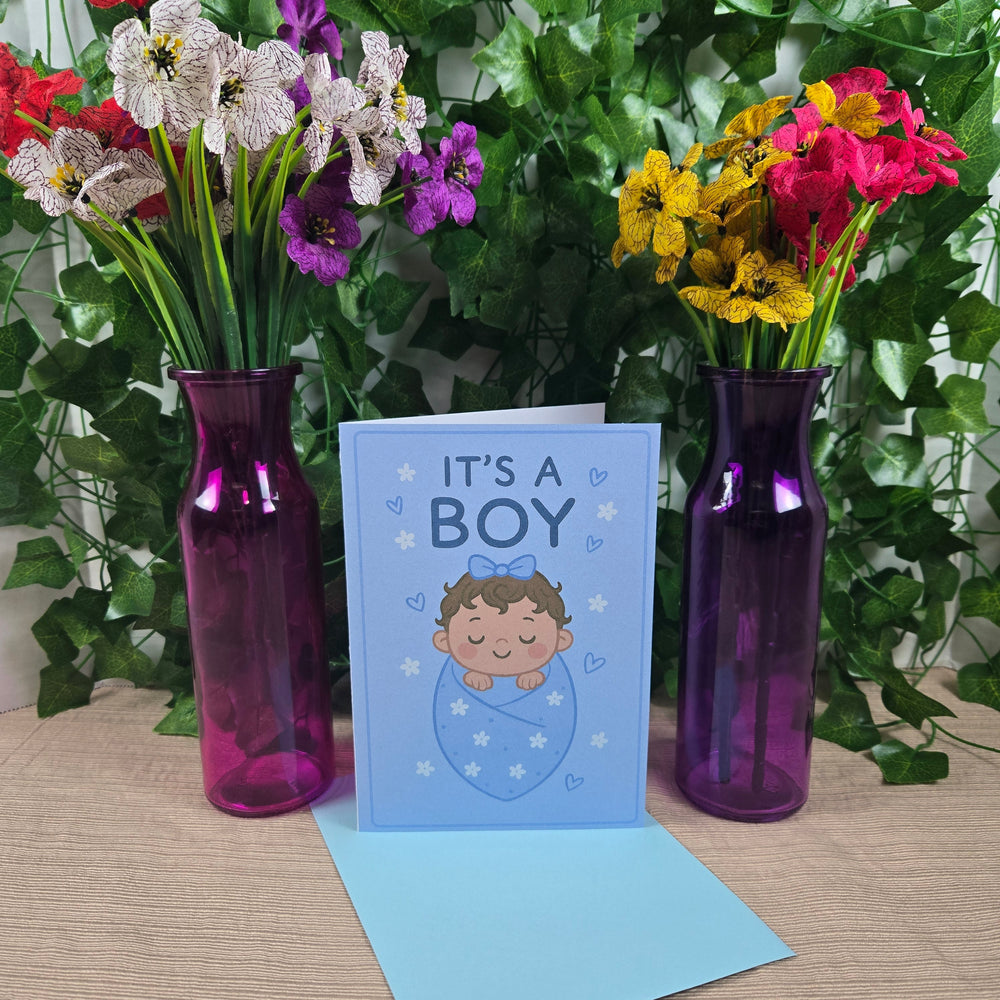 Cute New Baby Boy Card (ONLINE ORDER ONLY)