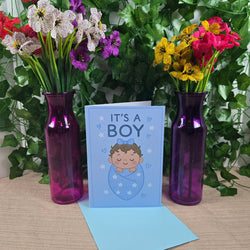 Cute New Baby Boy Card (ONLINE ORDER ONLY)