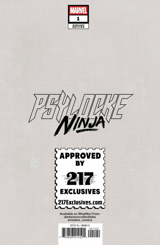 Psylocke: Ninja #1 Joseph Michael Lisner Exclusive Virgin Var (01/21/2026)