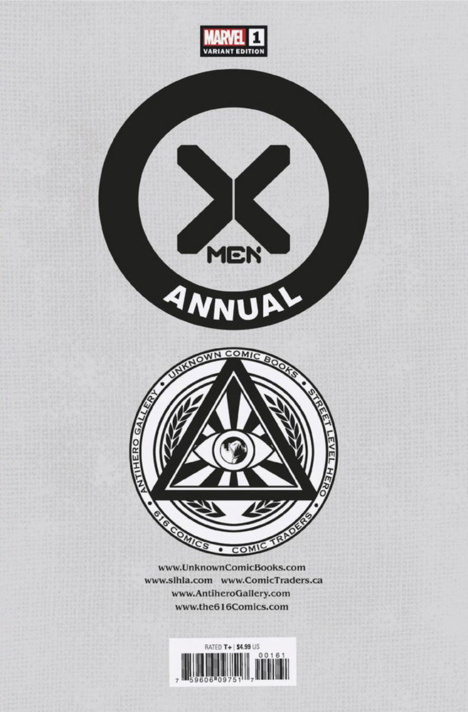 X-Men Annual #1 Unknown Comics Stephen Segovia Exclusive Virgin Var (12/21/2022) (ONLINE ORDER ONLY)