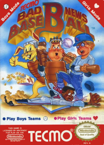 Bad News Baseball (Nintendo NES) (Online Only)