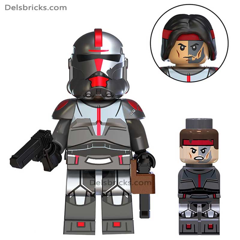 Hunter The bad Batch Star Wars Lego Minifigures Custom Toys (ONLINE ORDER ONLY)