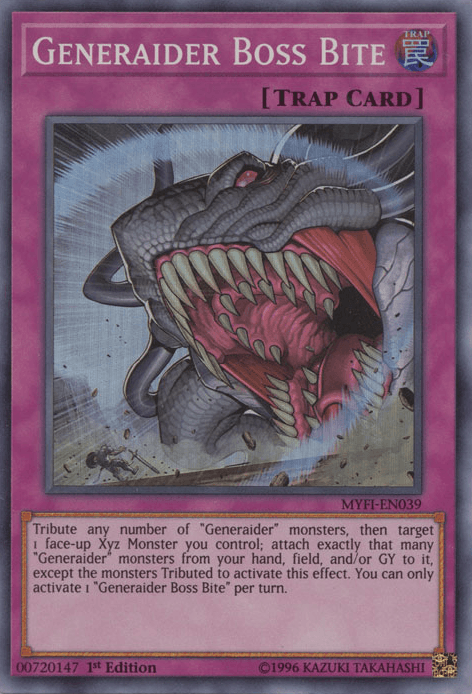 Generaider Boss Bite [MYFI-EN039] Super Rare (ONLINE ORDER ONLY)