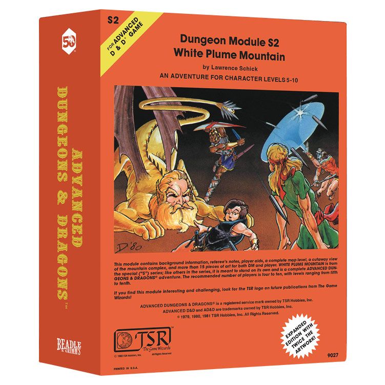 Classic Module Dice Collection: White Plume Mountain (ONLINE ORDER ONLY)