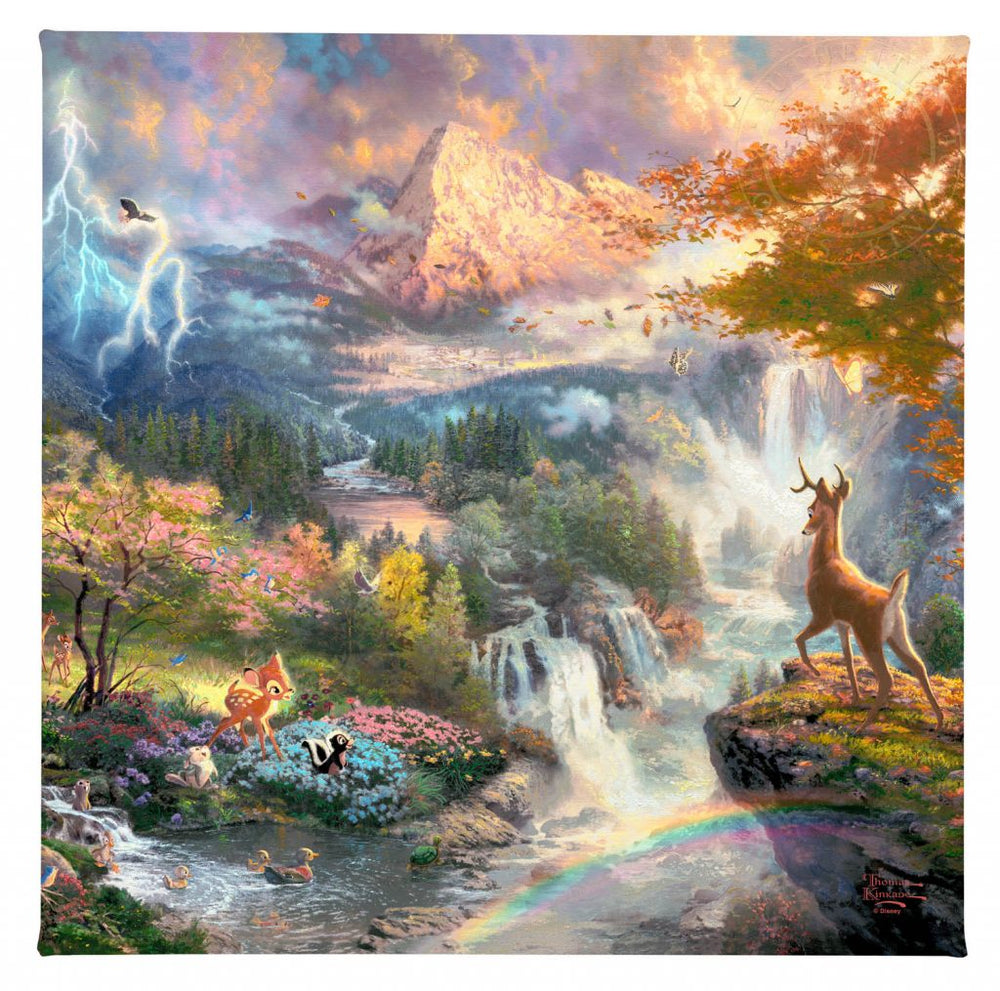 Bambi "Bambi's First Year" (Disney) Wrapped Canvas Art Print (ONLINE ORDER ONLY)