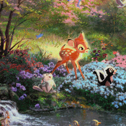 Bambi "Bambi's First Year" (Disney) Wrapped Canvas Art Print (ONLINE ORDER ONLY)