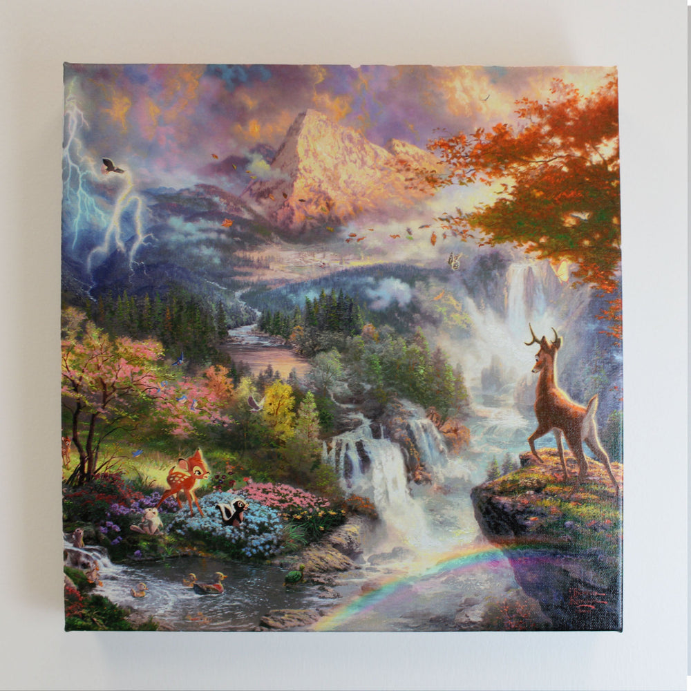 Bambi "Bambi's First Year" (Disney) Wrapped Canvas Art Print (ONLINE ORDER ONLY)