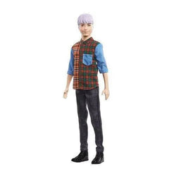 Barbie Ken Fashionistas Doll #154 with Sculpted Purple Hair (ONLINE ORDER ONLY)