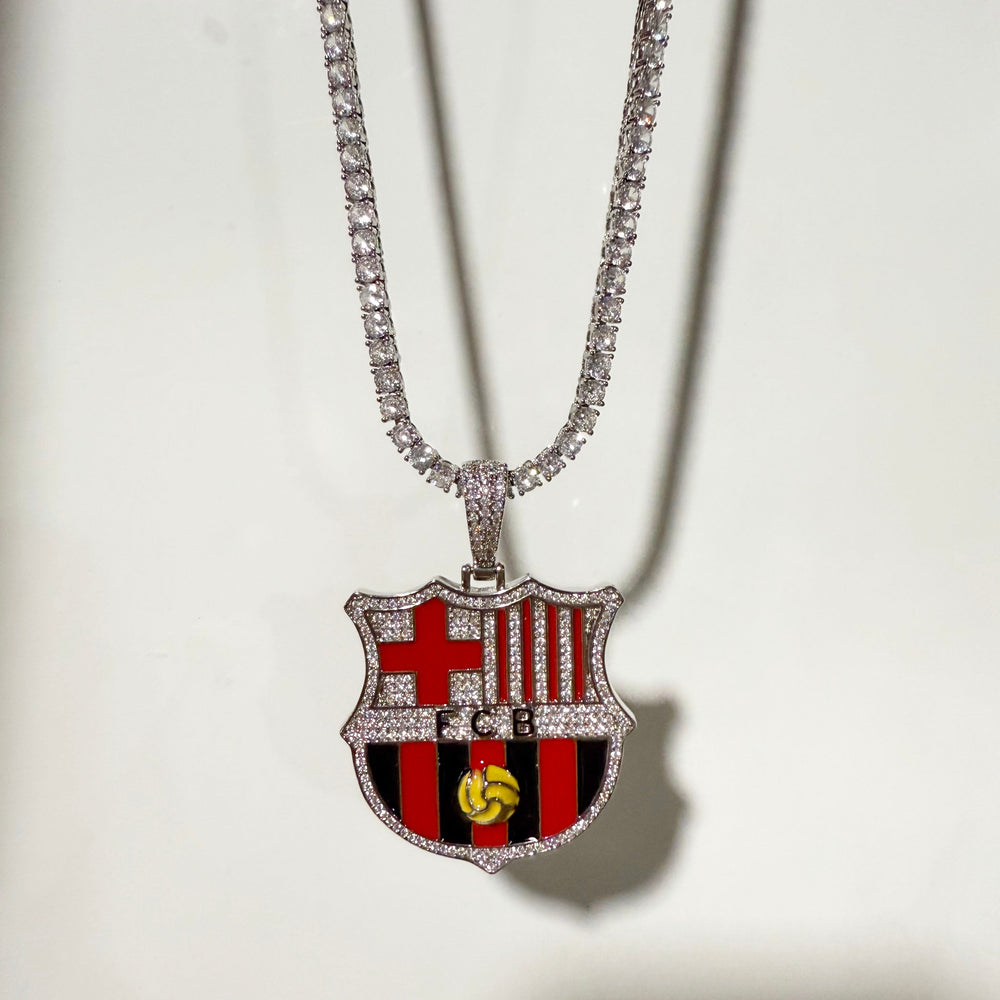 Customized Gifts Barcelona F.C. Pendant Necklace Chain for Football Fans (ONLINE ORDER ONLY)