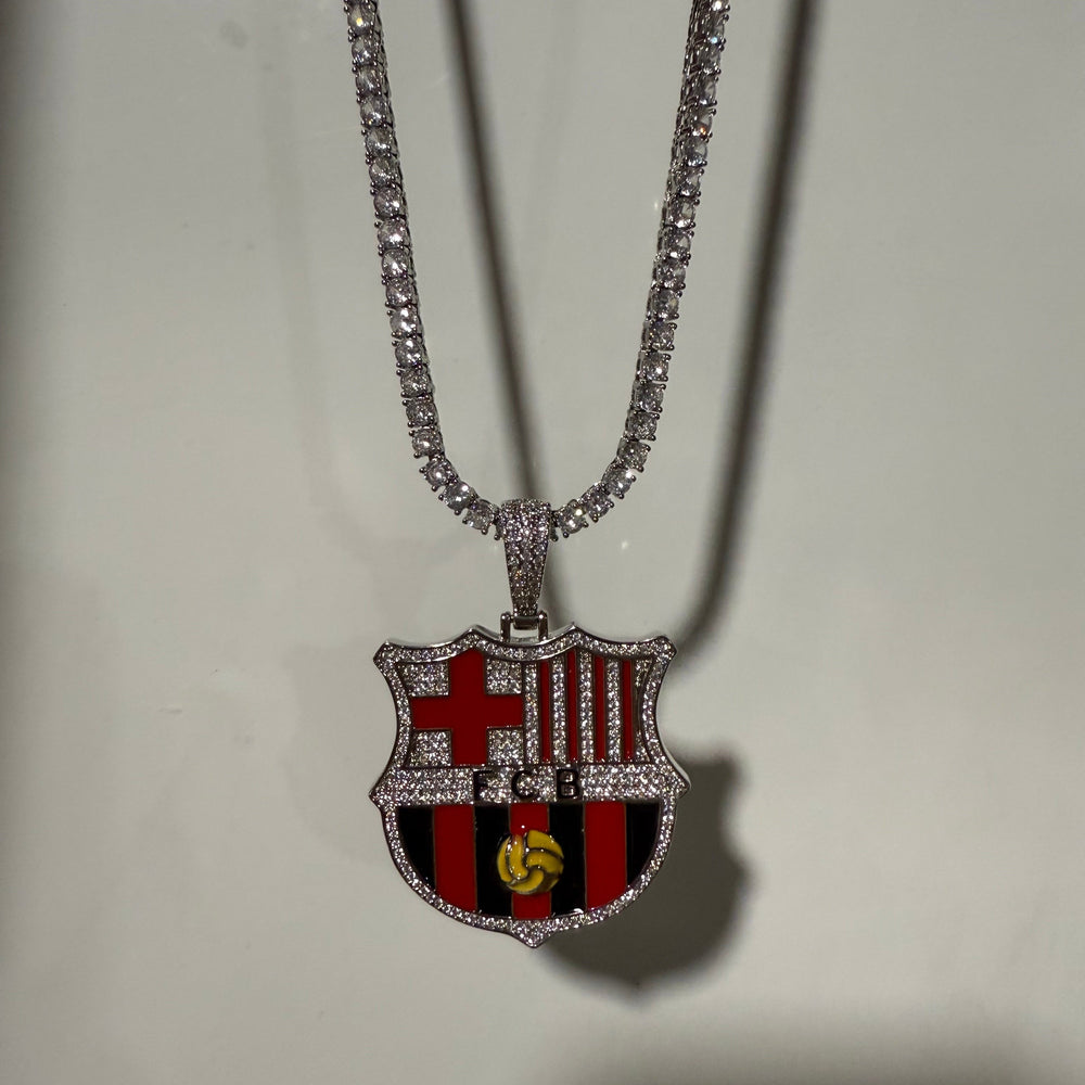 Customized Gifts Barcelona F.C. Pendant Necklace Chain for Football Fans (ONLINE ORDER ONLY)