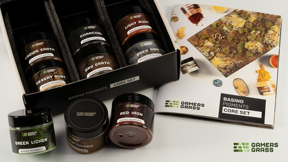 Gamers Grass | Basing Pigments Core Set (ONLINE ORDER ONLY)