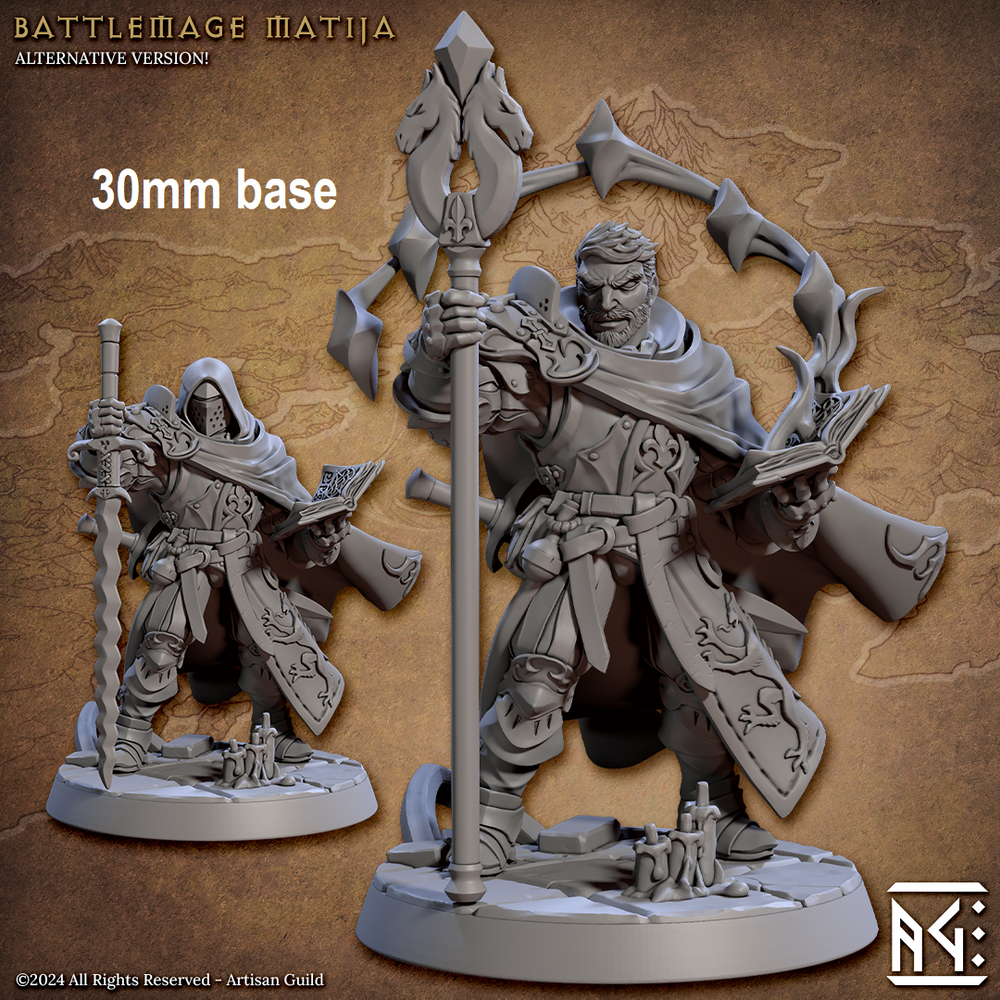 Battlemage Matija (Male Human Sorcerer) (Online Only)