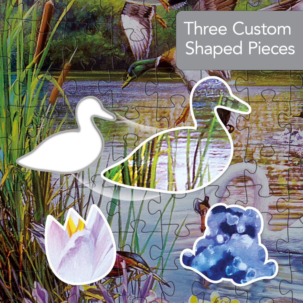 Shapes - Woodland Ducks 500 Piece Jigsaw Puzzle (ONLINE ORDER ONLY)