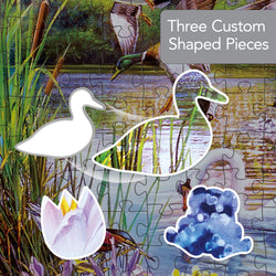 Shapes - Woodland Ducks 500 Piece Jigsaw Puzzle (ONLINE ORDER ONLY)