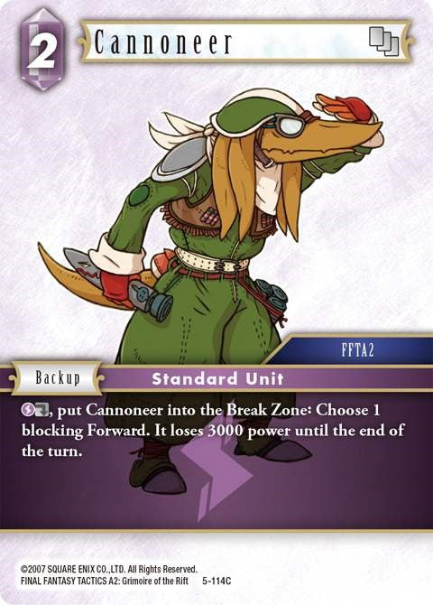 Cannoneer [Opus V]