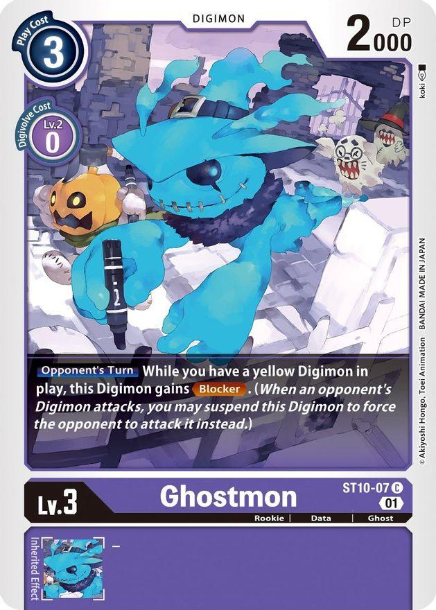 Ghostmon [ST10-07] [Starter Deck: Parallel World Tactician] (ONLINE ORDER ONLY)