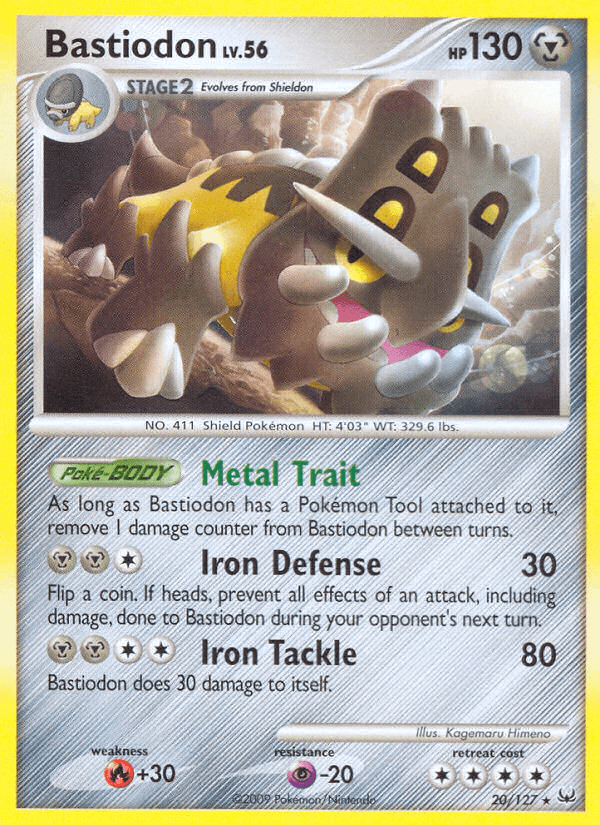 Bastiodon (20/127) [Platinum: Base Set] (Online Only)