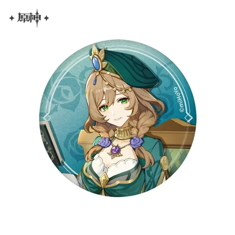 Genshin Impact Teyvat Style Series Badge