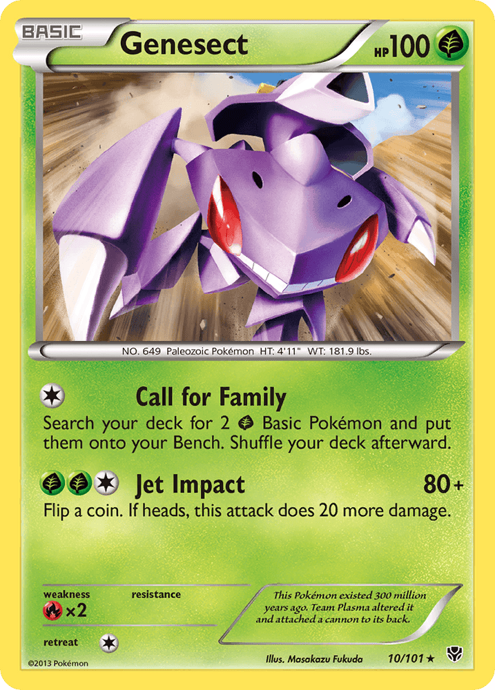 Genesect (10/101) [Black & White: Plasma Blast] (Online Only)