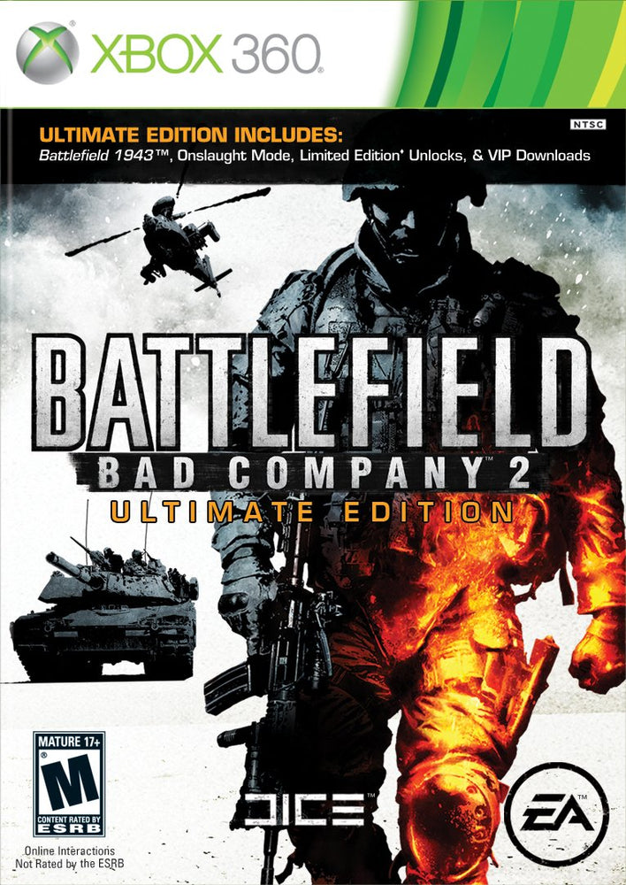 Battlefield: Bad Company 2 Ultimate Edition (Xbox 360) (ONLINE ORDER ONLY)