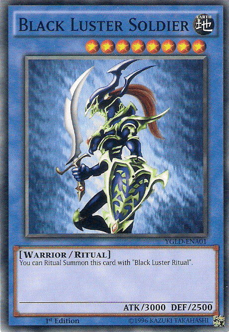 Black Luster Soldier [YGLD-ENA01] Common (ONLINE ORDER ONLY)