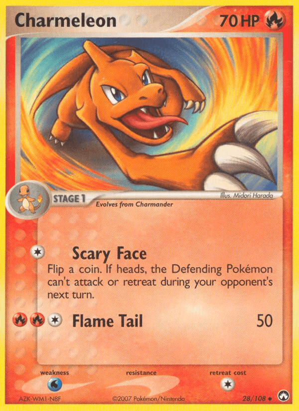 Charmeleon (28/108) [EX: Power Keepers] (Online Only)