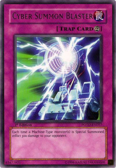 Cyber Summon Blaster [POTD-EN057] Rare (ONLINE ORDER ONLY)