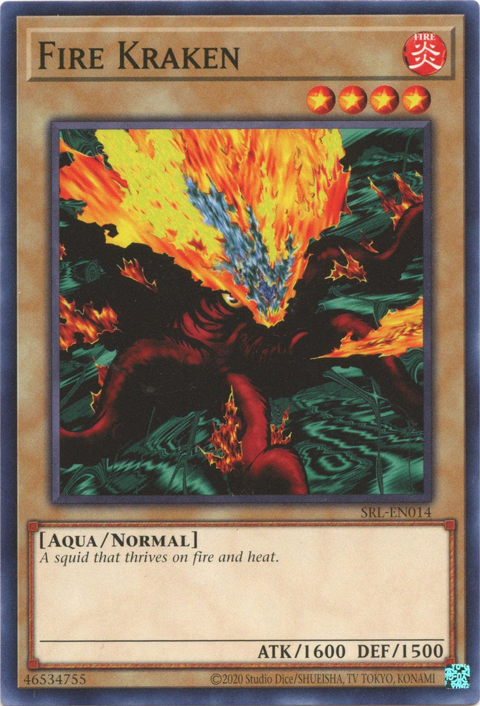Fire Kraken (25th Anniversary) [SRL-EN014] Common (ONLINE ORDER ONLY)