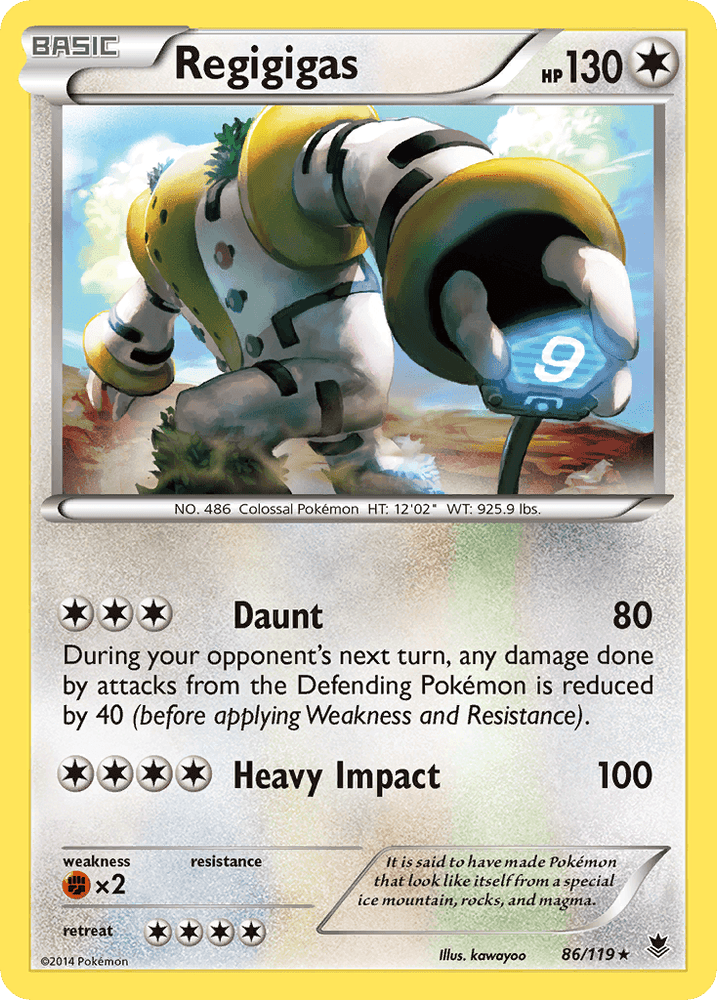 Regigigas (86/119) [XY: Phantom Forces] (Online Only)