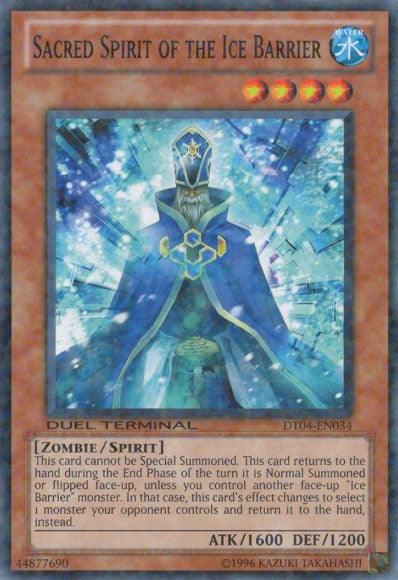 Sacred Spirit of the Ice Barrier [DT04-EN034] Common (ONLINE ORDER ONLY)