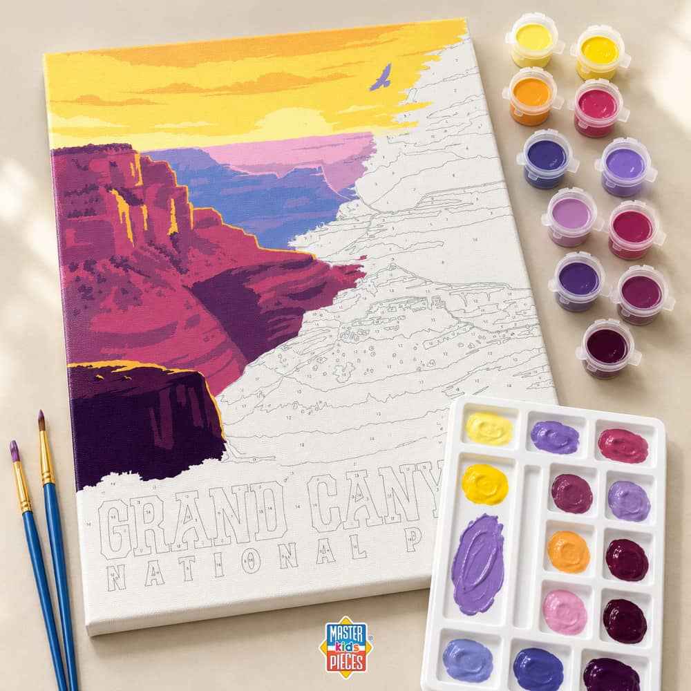 National Parks - Grand Canyon Paint by Number