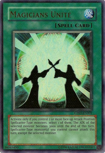 Magician's Unite [CP03-EN001] Ultra Rare (ONLINE ORDER ONLY)