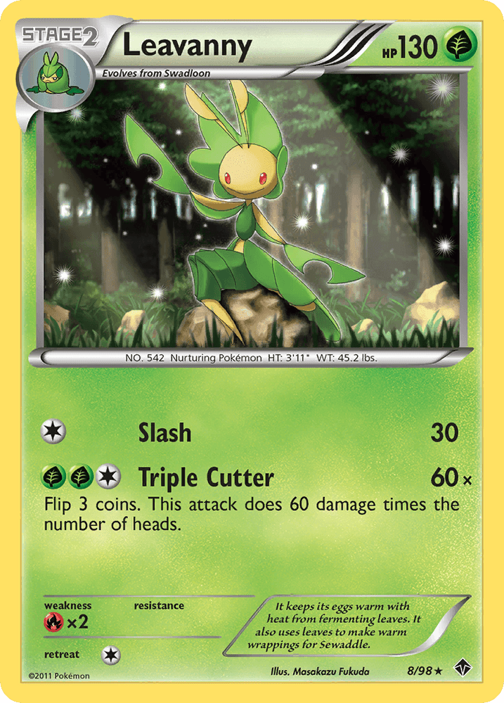 Leavanny (8/98) [Black & White: Emerging Powers] (Online Only)