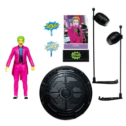 DC Retro The Joker Batman: Classic TV Series Black Light Gold Label 6-Inch Action Figure - Entertainment Earth Exclusive (Online Order Only)