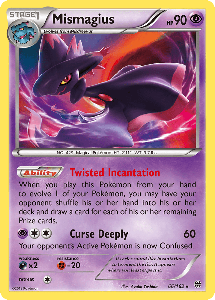 Mismagius (66/162) [XY: BREAKthrough] (Online Only)