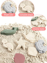 Silicone Beach Toys with Bucket, Shovel and Molds (ONLINE ORDER ONLY)