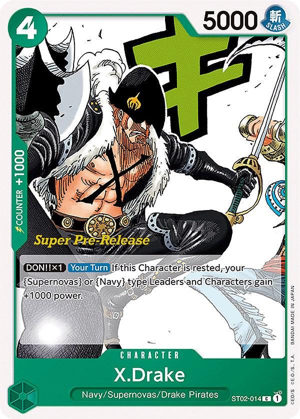 X.Drake [Super Pre-Release Starter Deck: Worst Generation] (ONLINE ORDER ONLY)